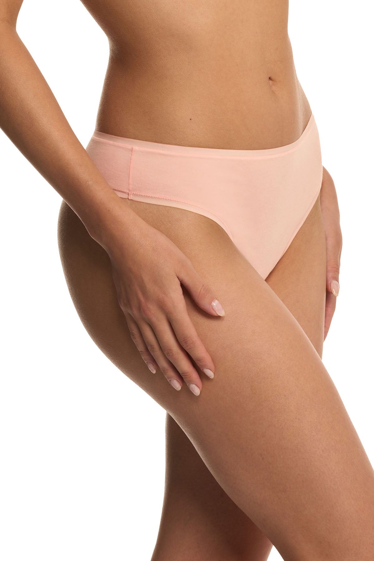 Natori Bliss Bare Cotton Thong