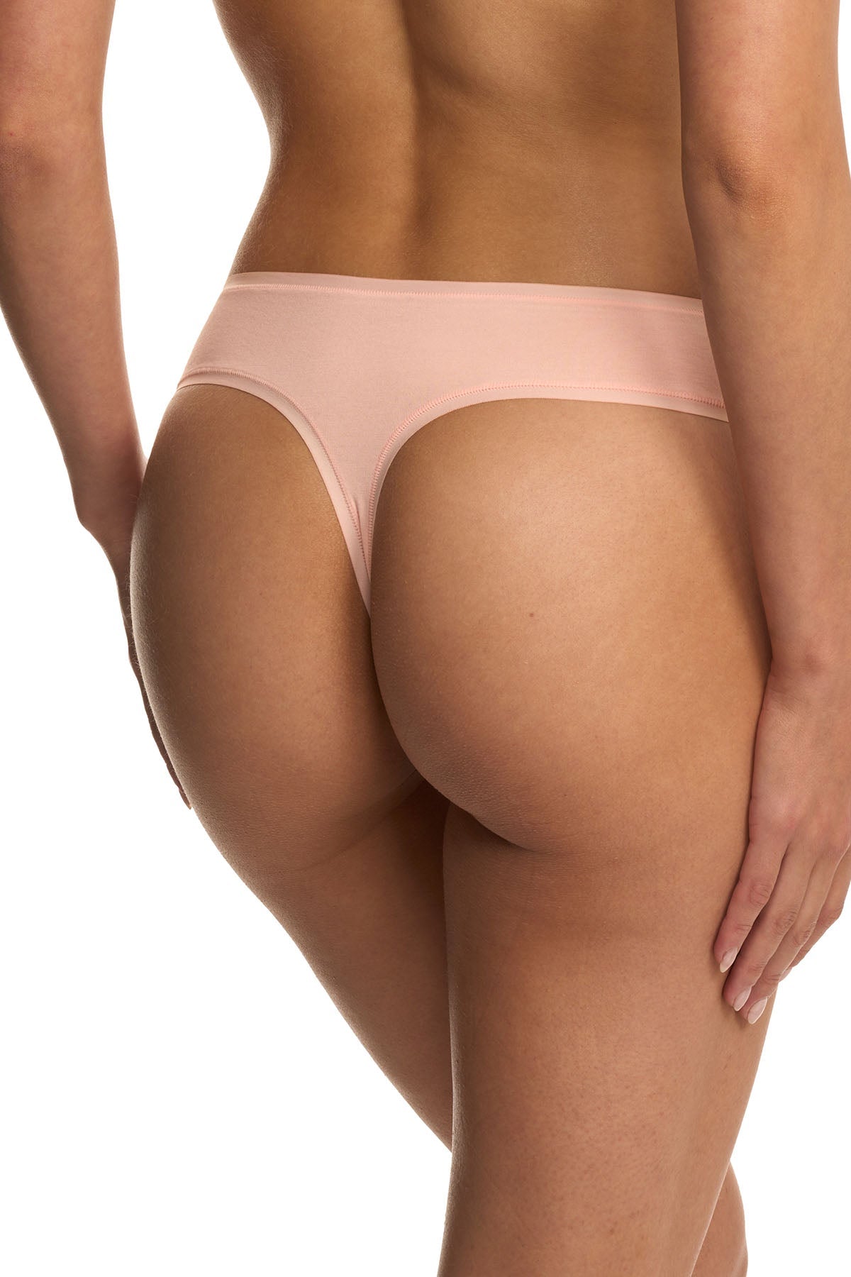 Natori Bliss Bare Cotton Thong