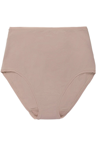 Natori Bliss Bare Cotton High Waist Brief