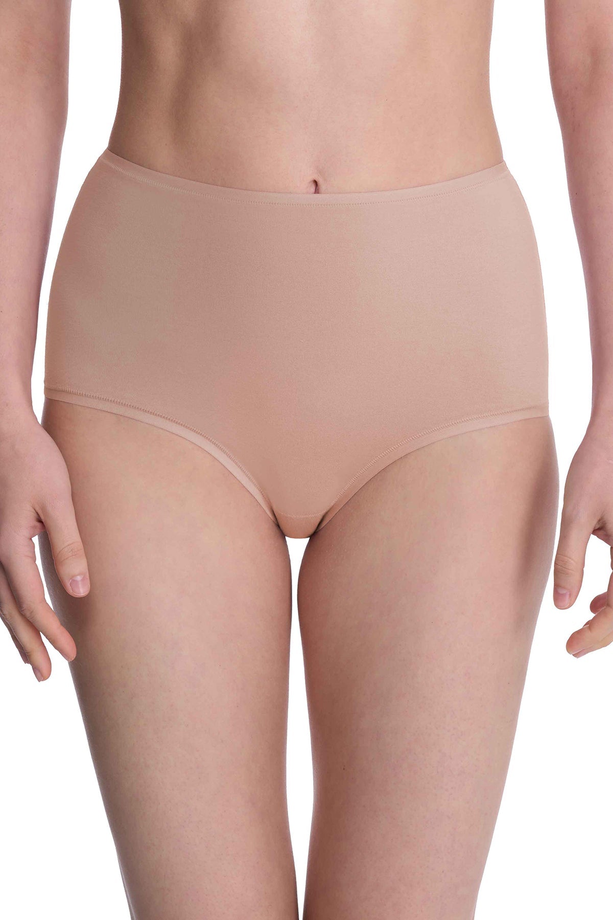 Natori Bliss Bare Cotton High Waist Brief