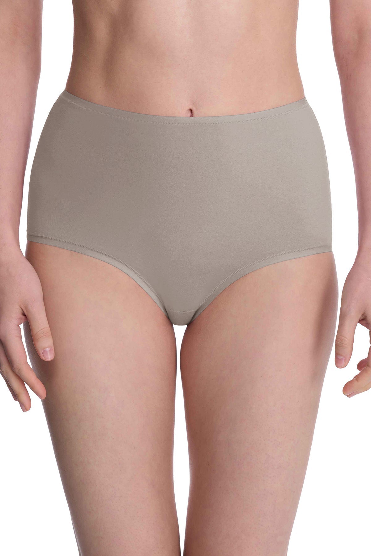 Natori Bliss Bare Cotton High Waist Brief