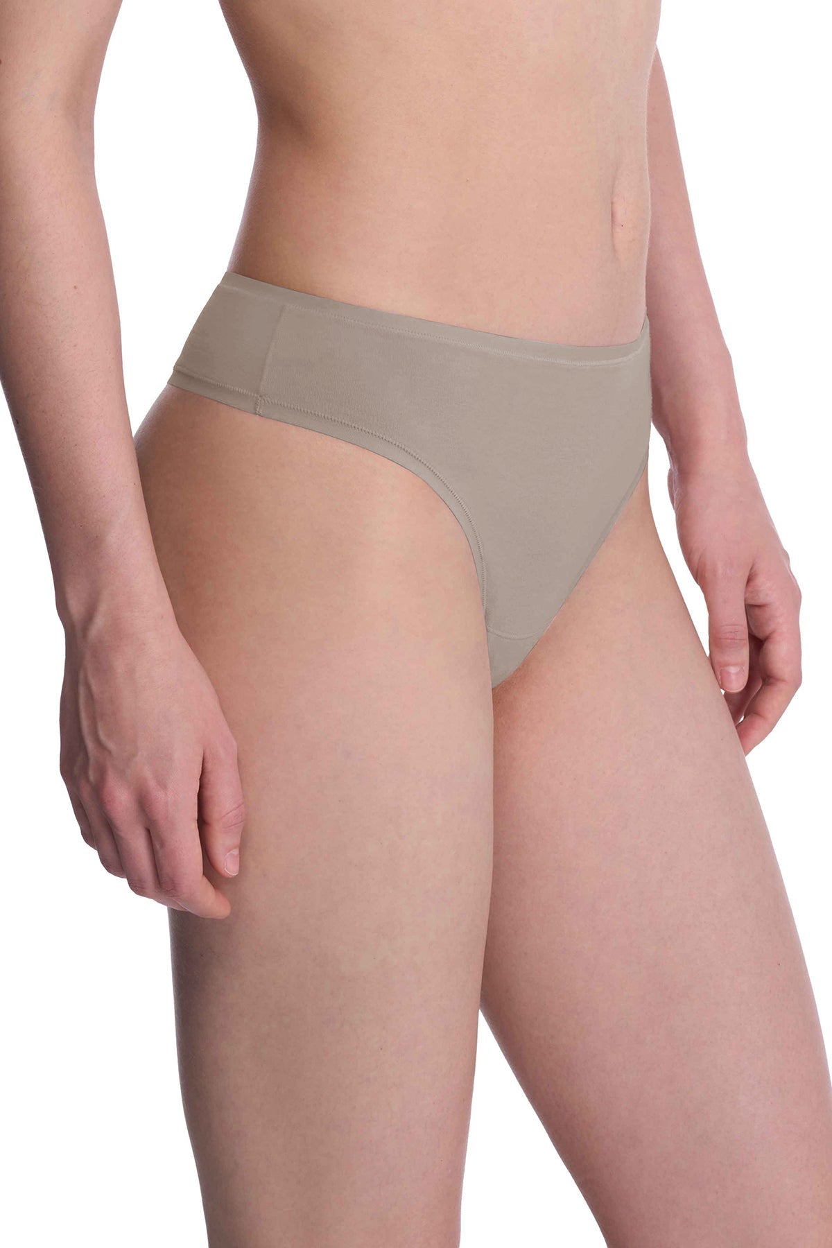 Natori Bliss Bare Cotton Thong