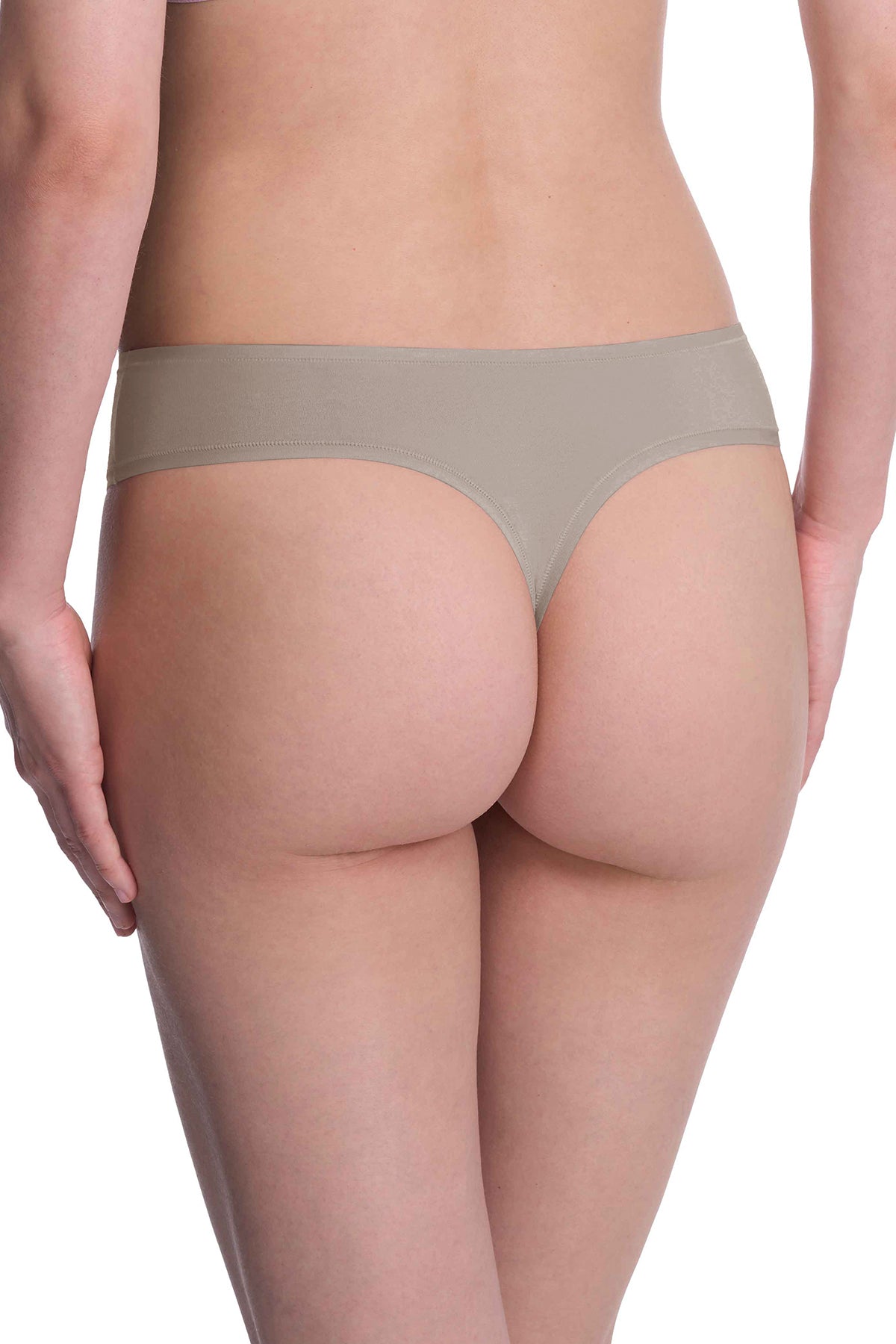 Natori Bliss Bare Cotton Thong