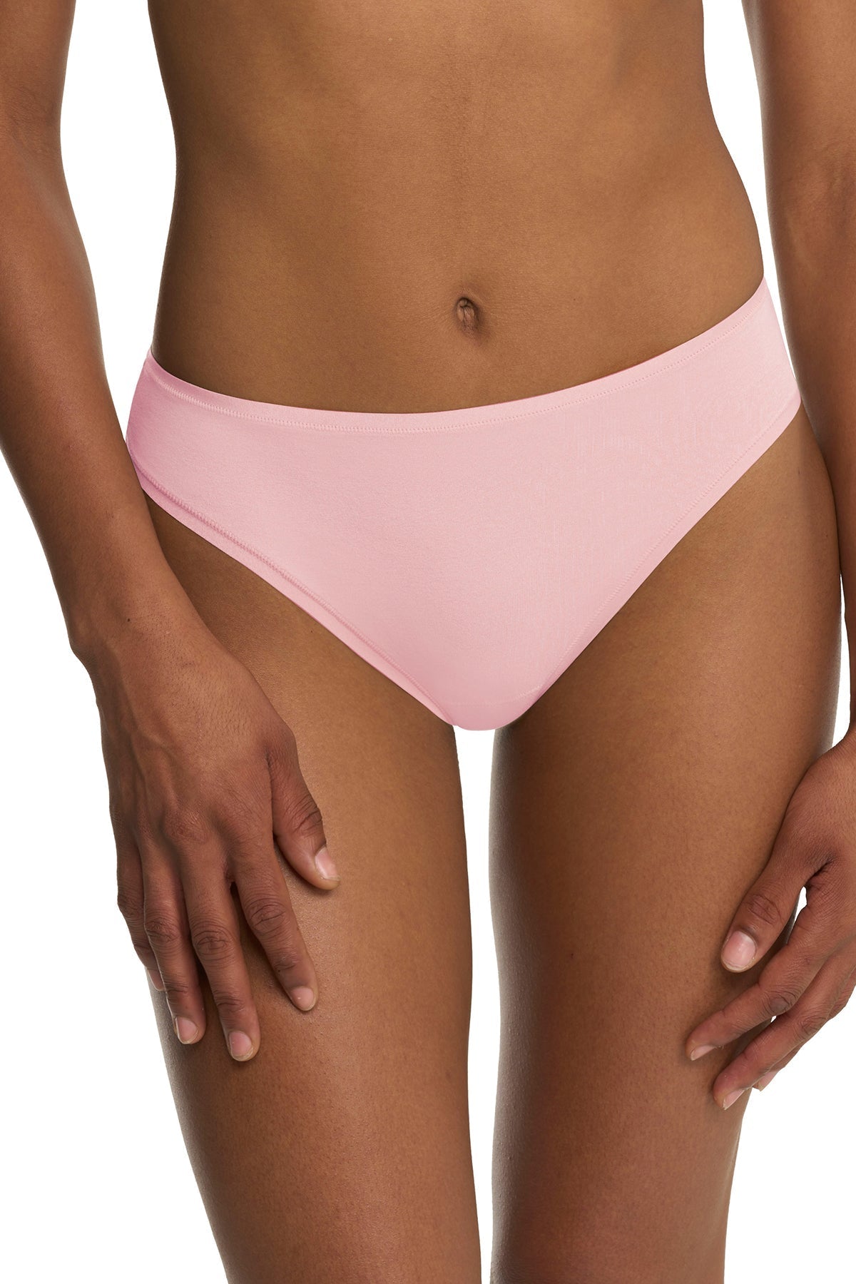 Natori Bliss Bare Cotton Thong