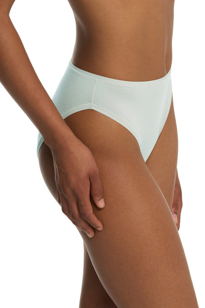 Natori Bliss Bare Cotton High Cut Brief