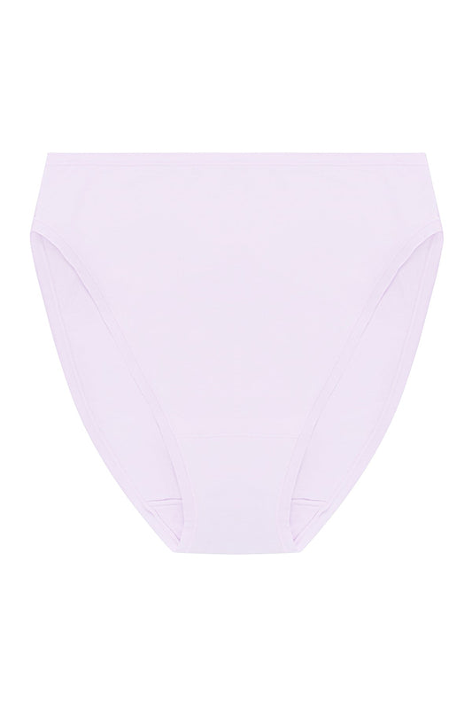 Natori Bliss Bare Cotton High Cut Brief