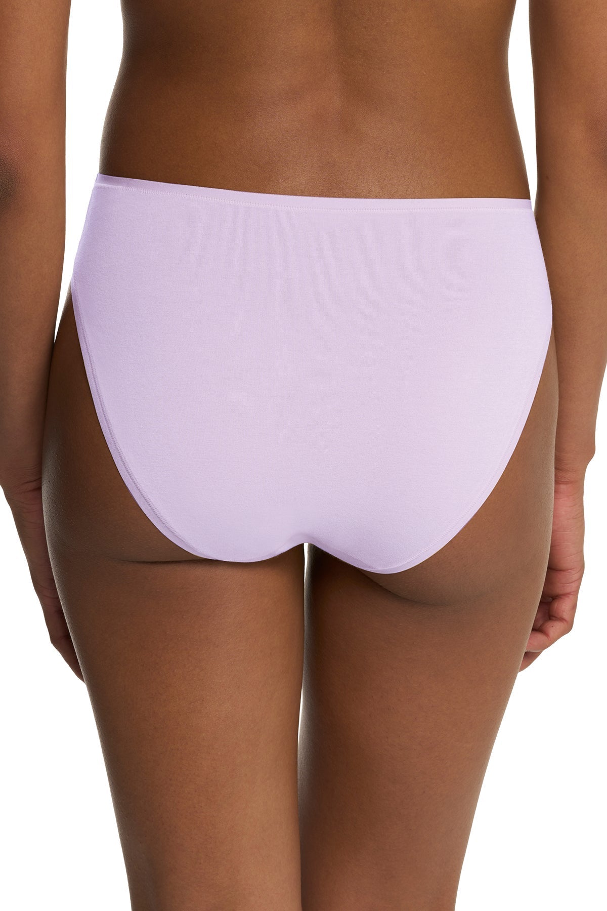 Natori Bliss Bare Cotton High Cut Brief