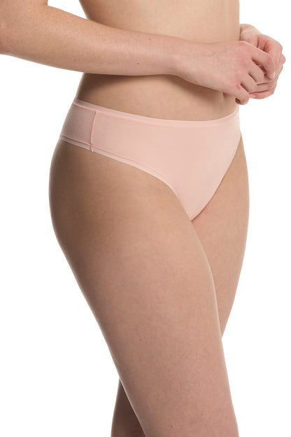 Natori Bliss Bare Cotton Thong