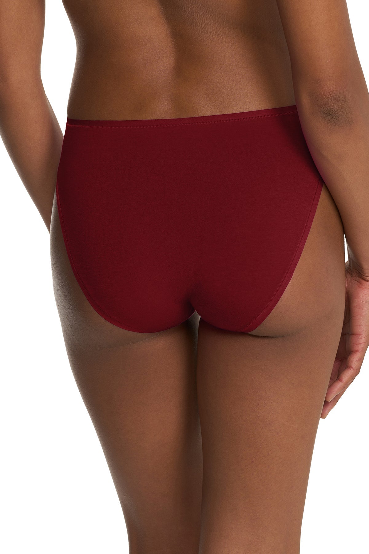 Natori Bliss Bare Cotton High Cut Brief