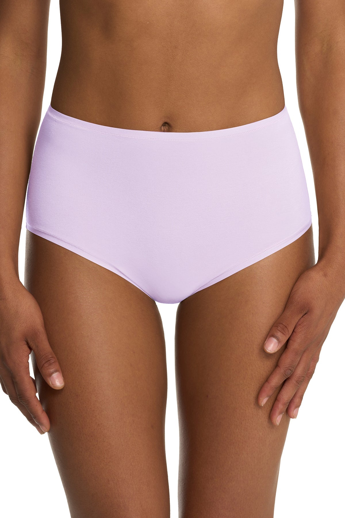 Natori Bliss Bare Cotton High Waist Brief