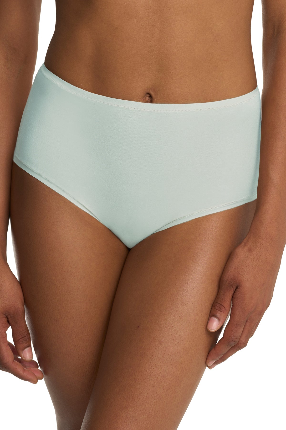 Natori Bliss Bare Cotton High Waist Brief