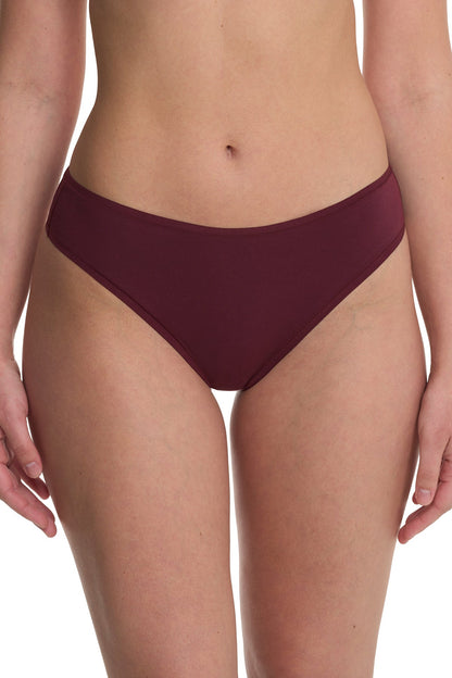 Natori Bliss Bare Cotton Thong 3-Pack