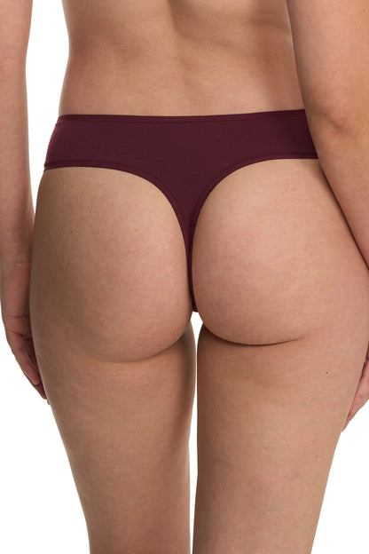 Natori Bliss Bare Cotton Thong 3-Pack