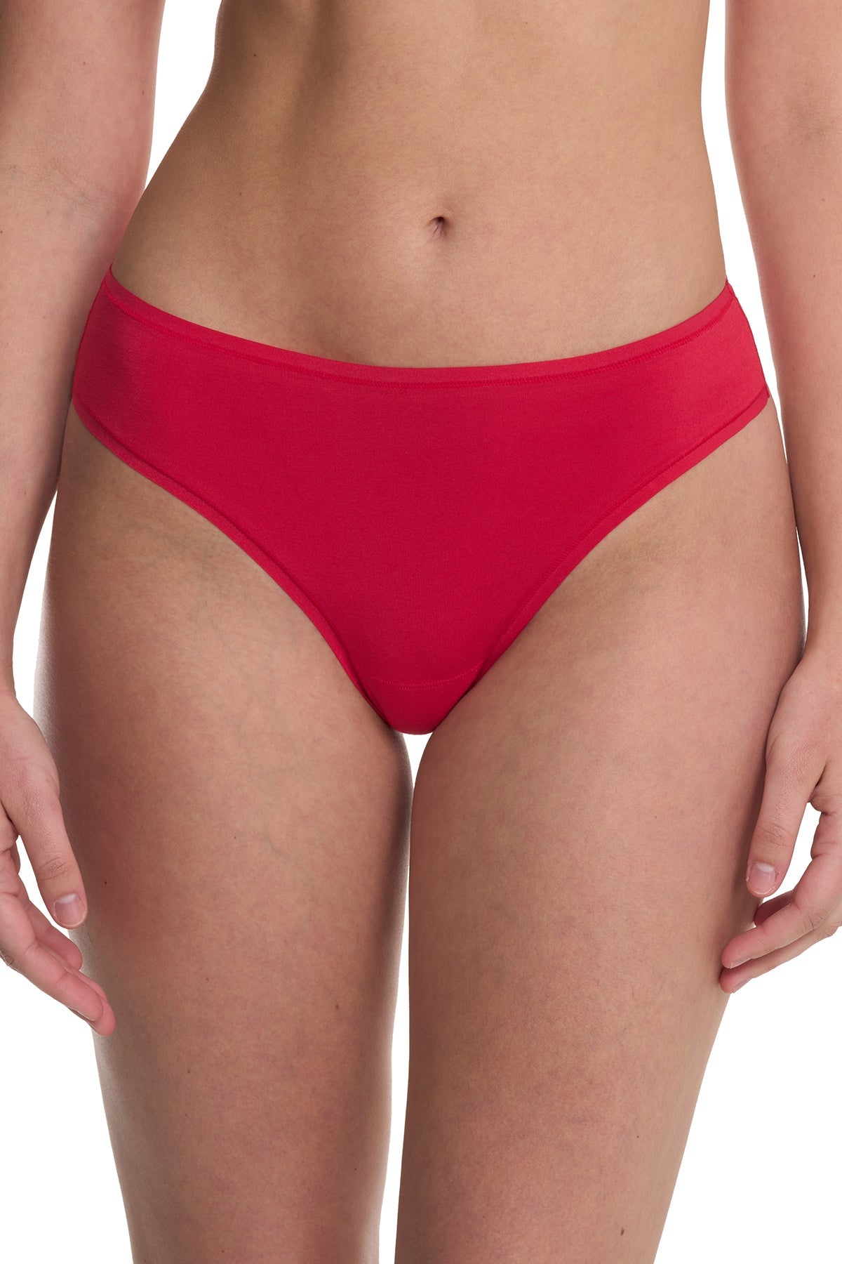 Natori Bliss Bare Cotton Thong 3-Pack
