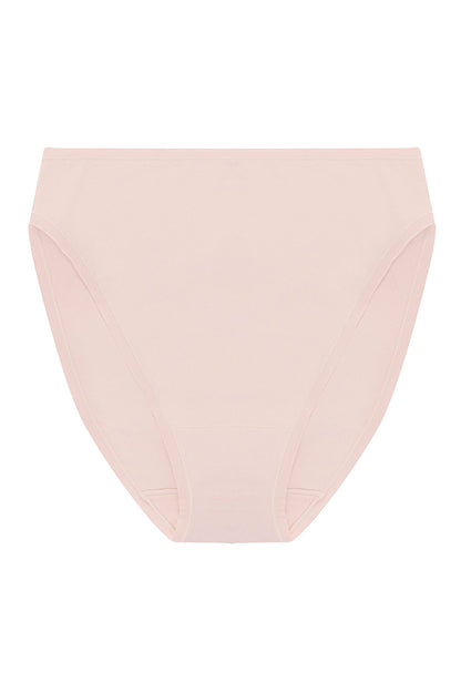 Natori Bliss Bare Cotton High Cut Brief