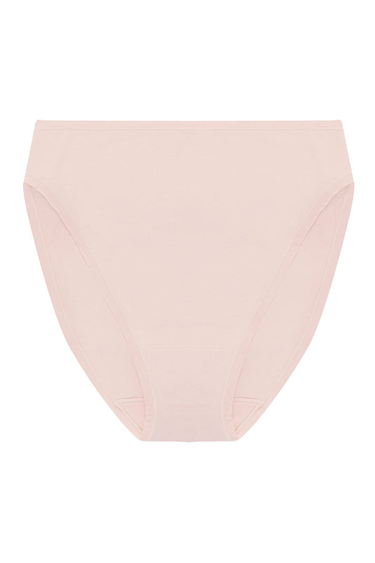 Natori Bliss Bare Cotton High Cut Brief