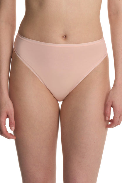 Natori Bliss Bare Cotton High Cut Brief
