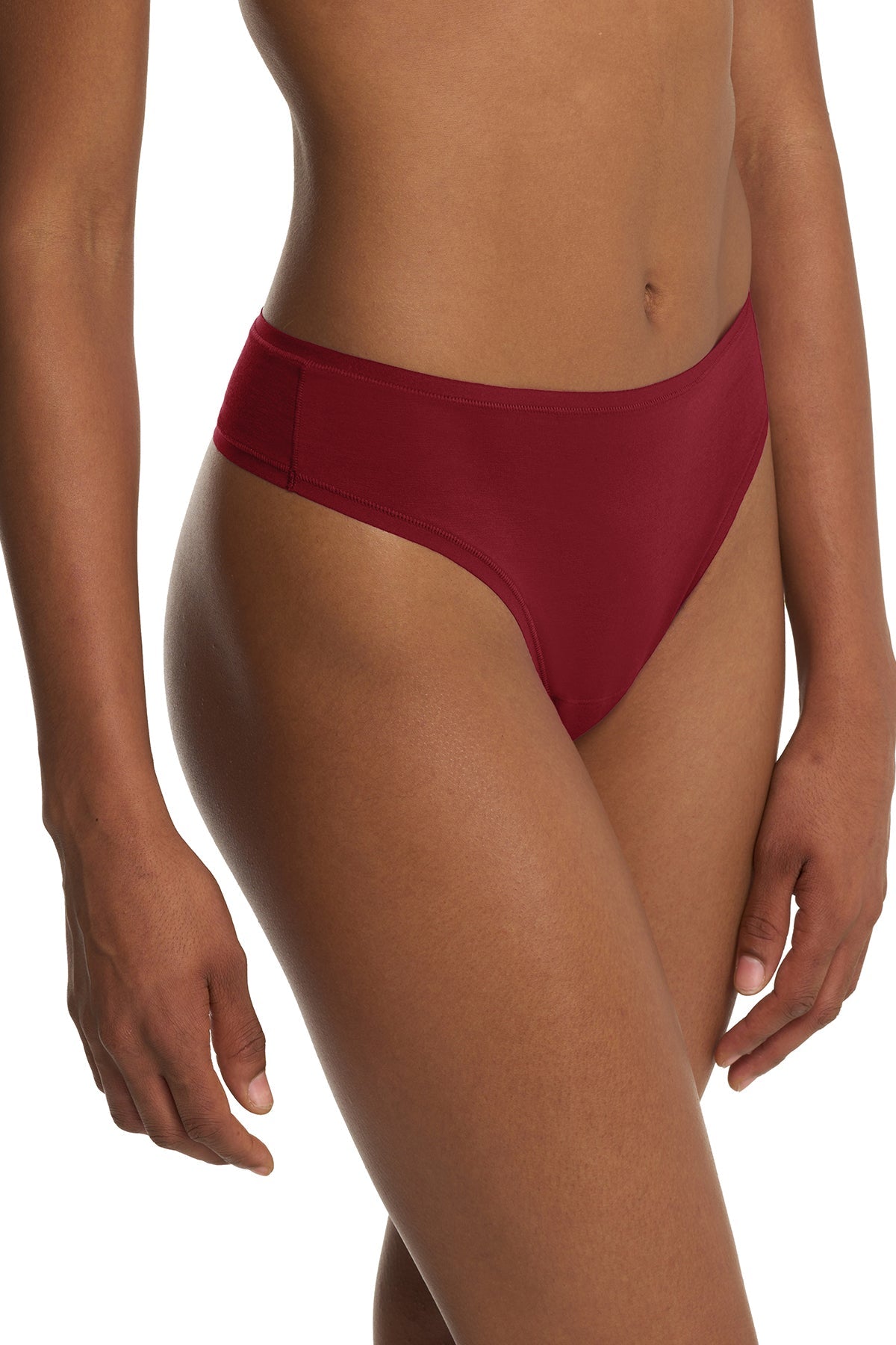 Natori Bliss Bare Cotton Thong