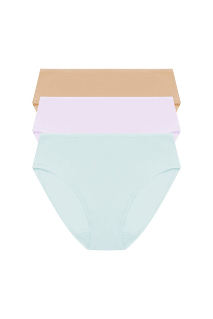 Natori Bliss Bare Cotton Hipster 3-Pack
