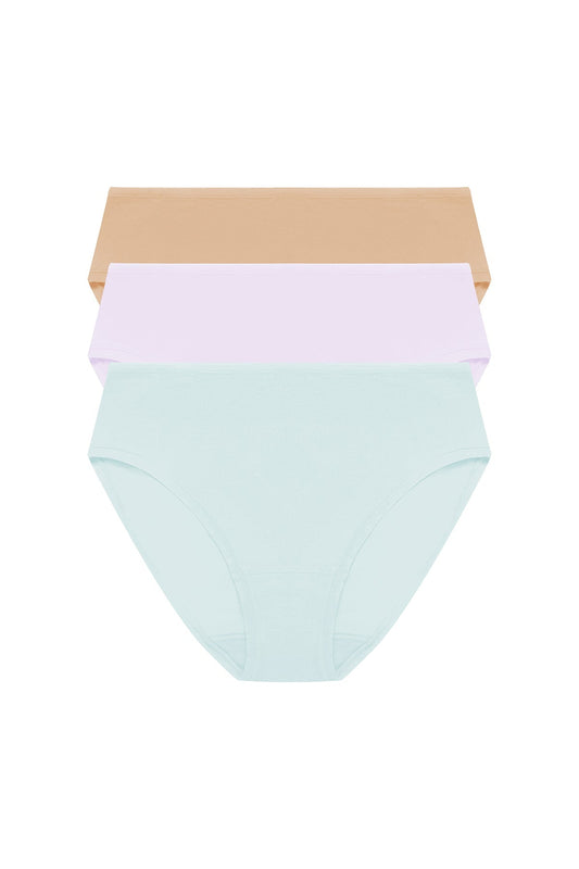 Natori Bliss Bare Cotton Hipster 3-Pack