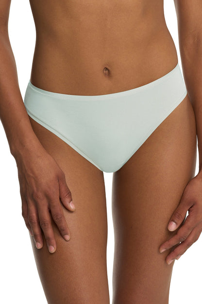 Natori Bliss Bare Cotton Thong 3-Pack