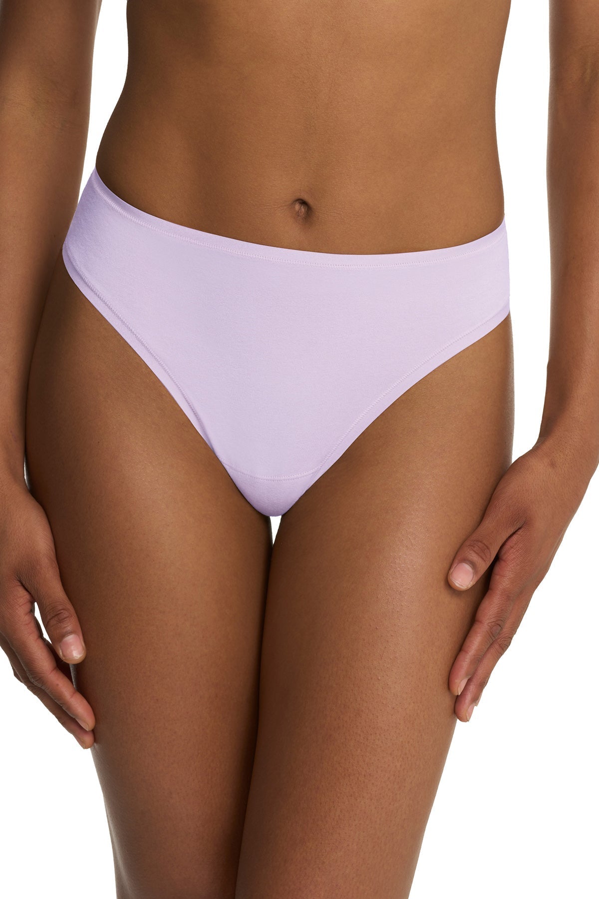 Natori Bliss Bare Cotton Thong 3-Pack