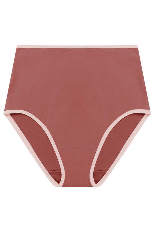 Natori Bliss Bare Cotton High Waist Brief