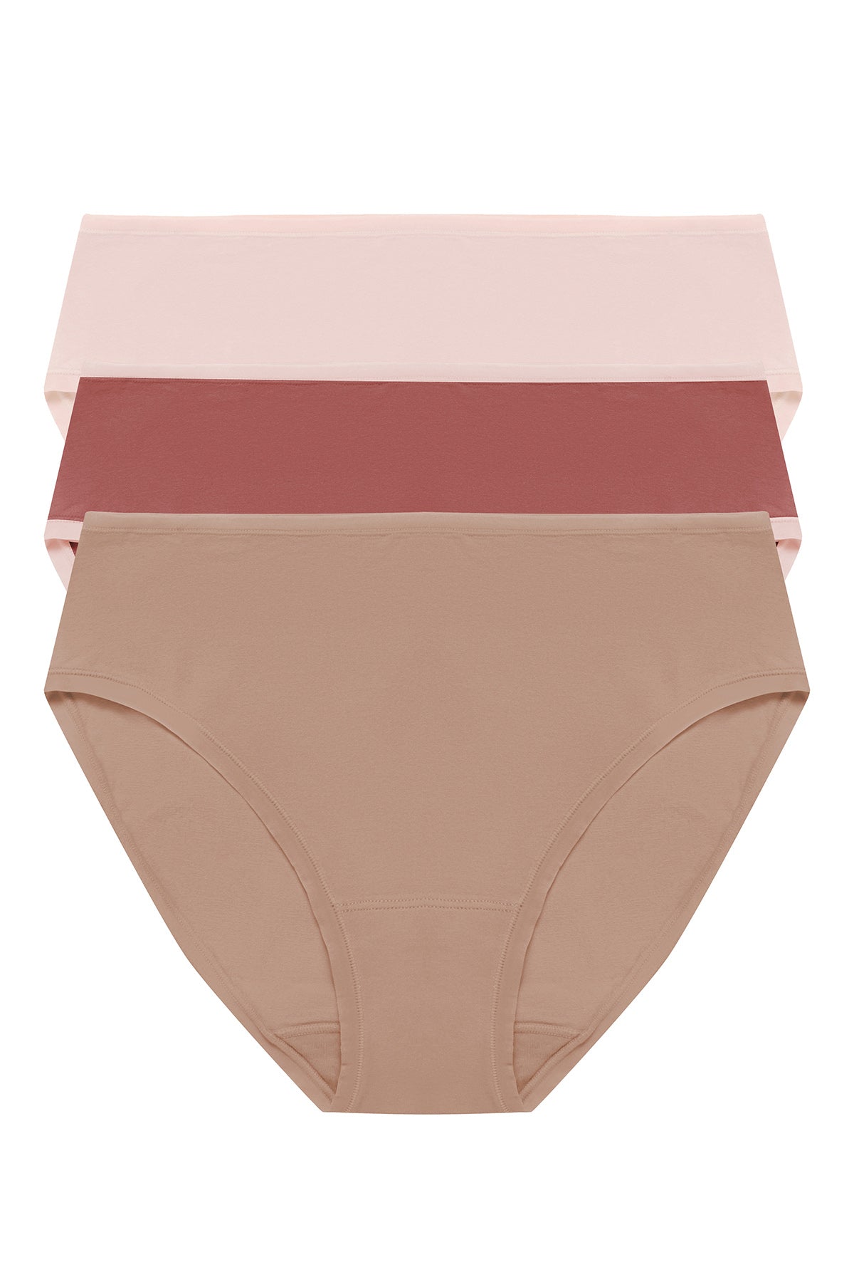 Natori Bliss Bare Cotton Hipster 3-Pack
