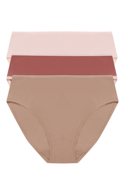 Natori Bliss Bare Cotton Hipster 3-Pack
