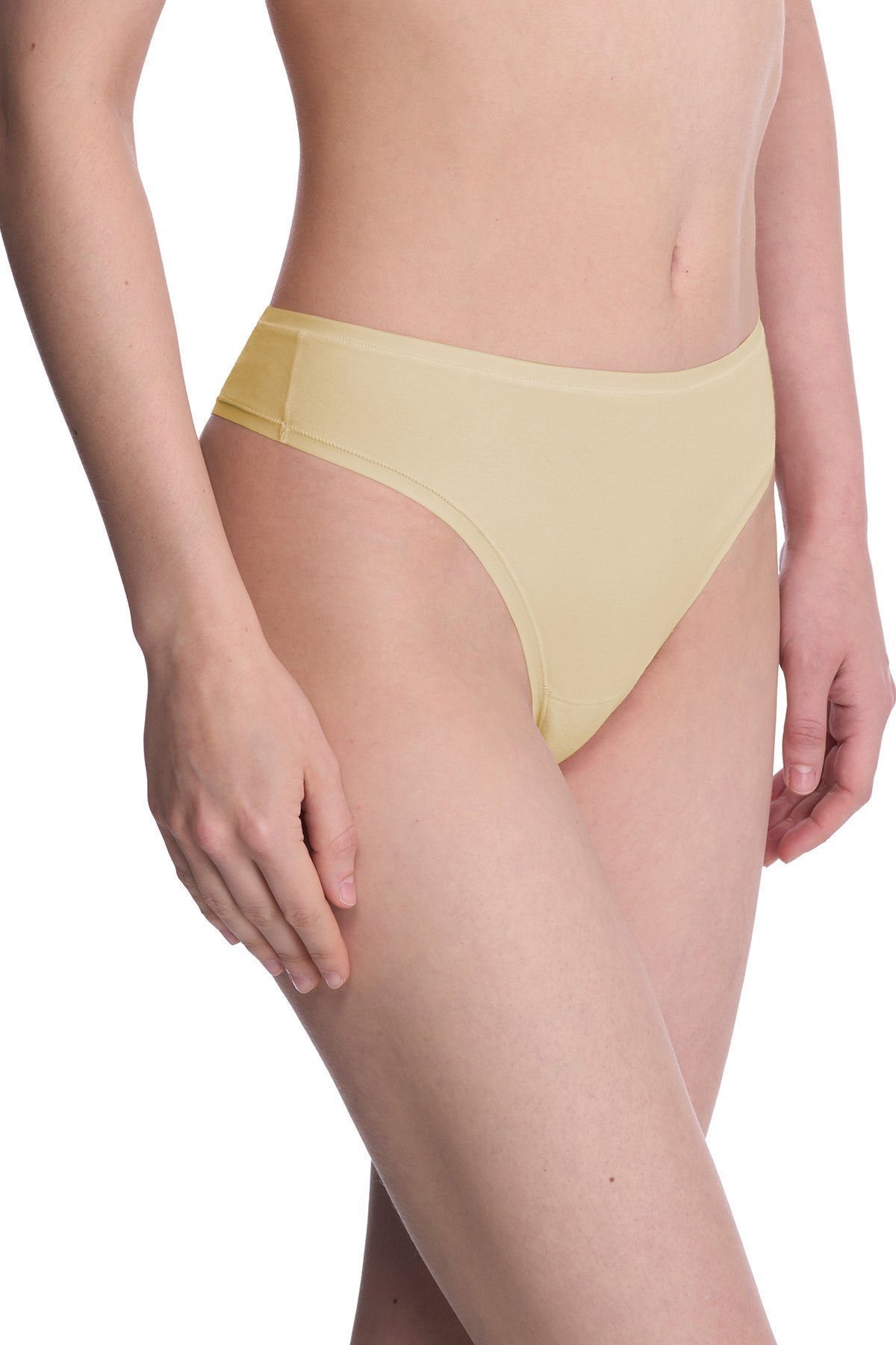 Natori Bliss Bare Cotton Thong