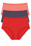 Neon Coral/Greystone/Paprika