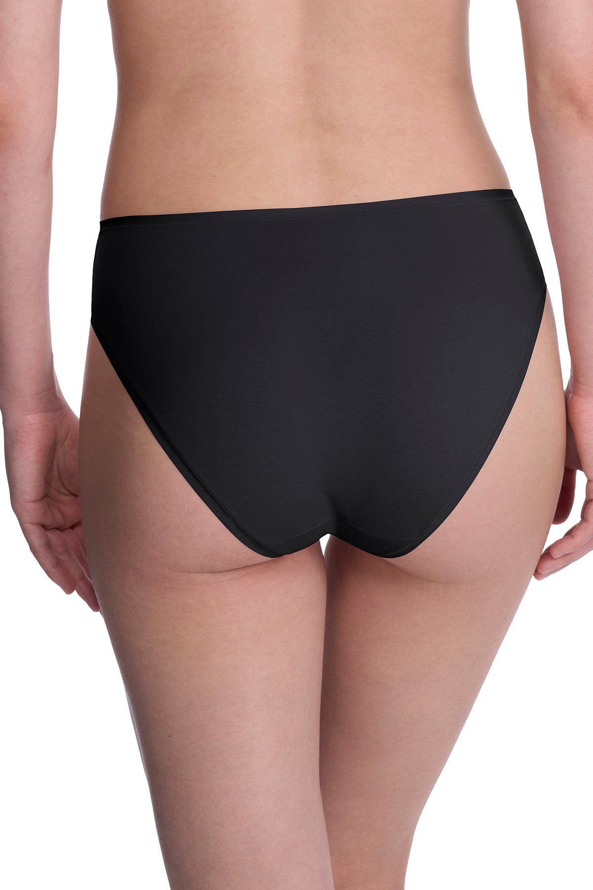 Natori Bliss Bare Cotton High Cut Brief 3-Pack