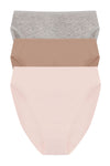 Lt Grey Heather/Buff/Peach Whip