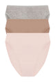 Lt Grey Heather/Buff/Peach Whip