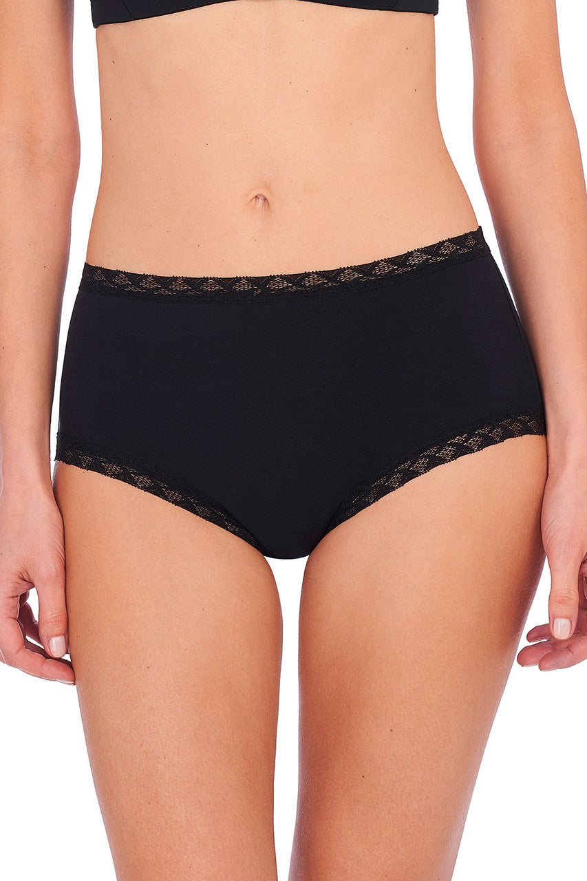 Natori Buy Bliss Full Brief 6-Pack in Black/Café Online