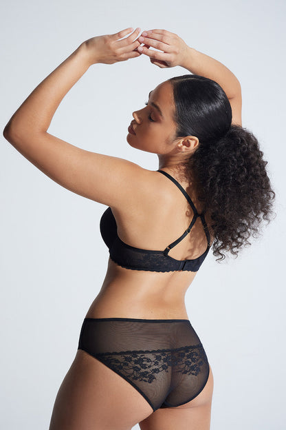 Natori Buy Cherry Blossom Girl Brief in Black Online