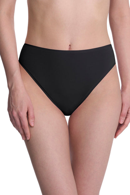 Natori Bliss Bare Cotton High Cut Brief 3-Pack