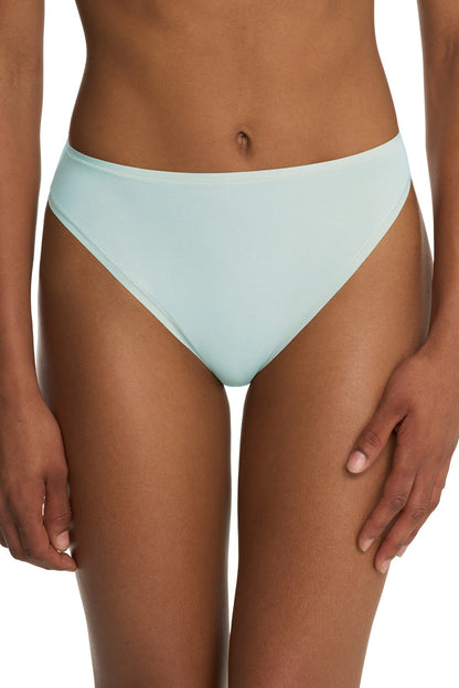 Natori Bliss Bare Cotton High Cut Brief 3-Pack