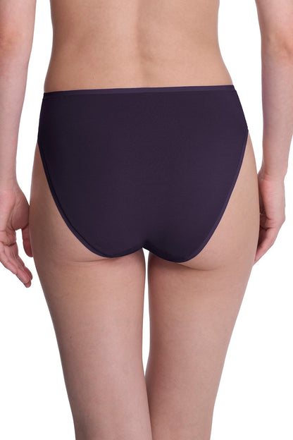 Natori Bliss Bare Cotton High Cut Brief 3-Pack