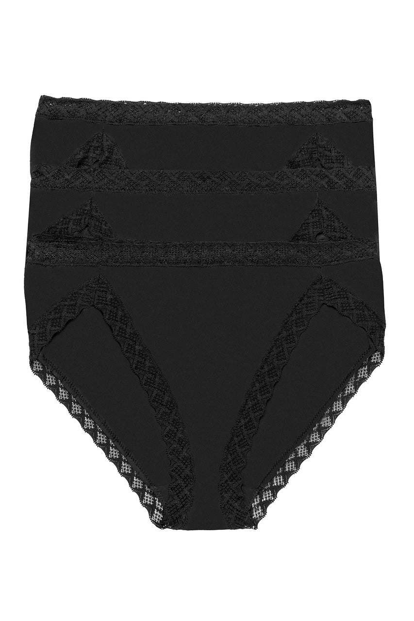 Natori Buy Bliss French Cut Brief 3 Pack - Black in Black Online