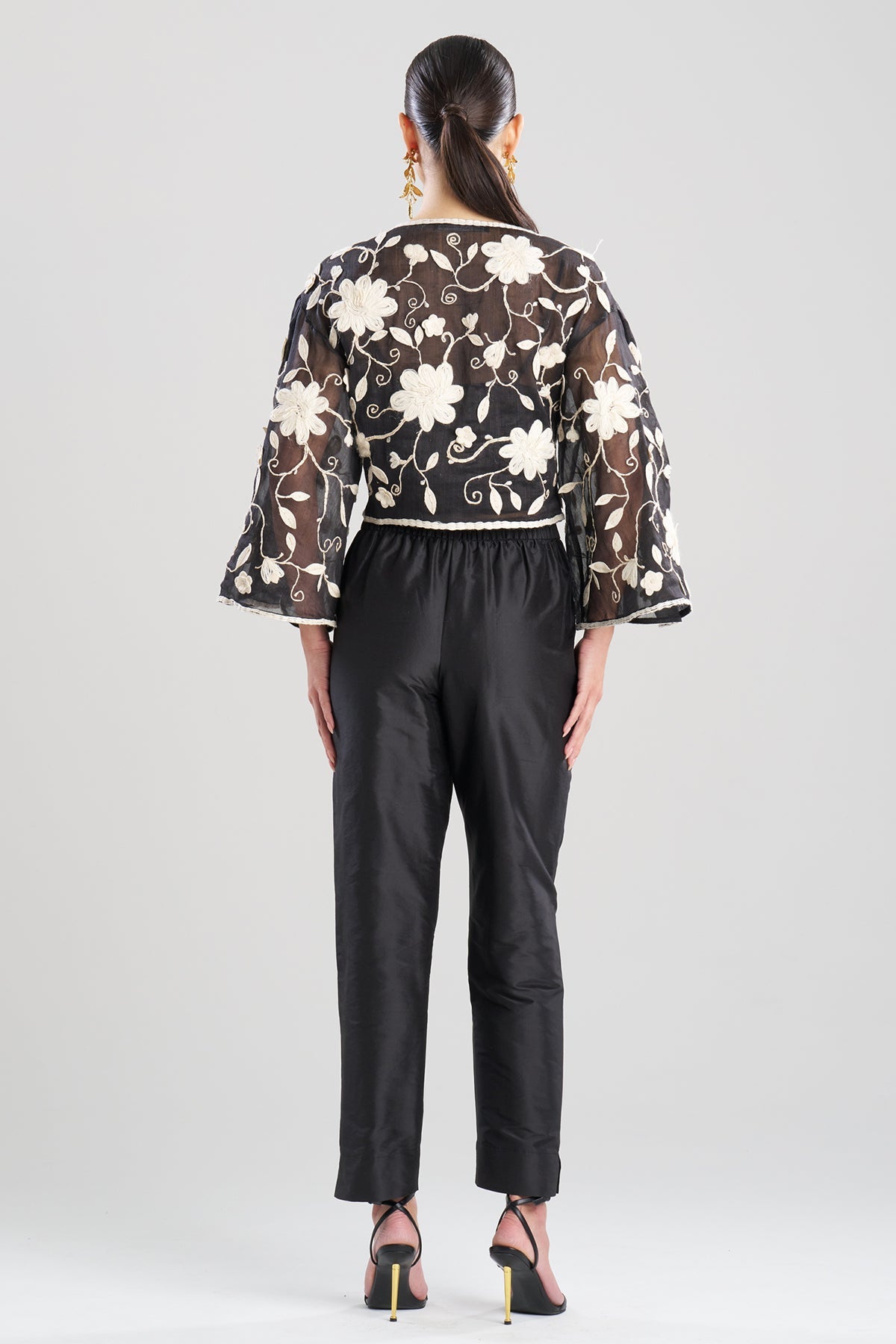 Natori Couture Piña Embellished Top