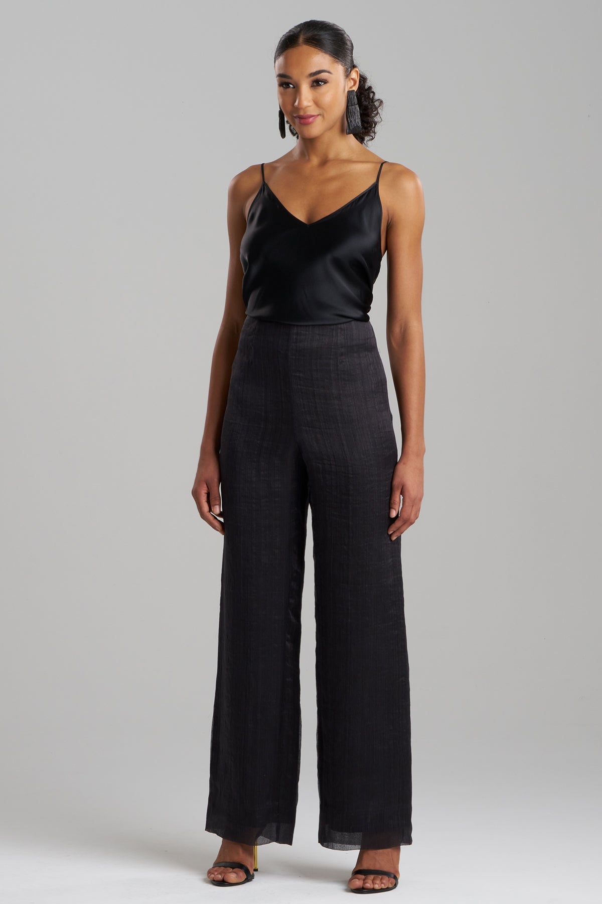 Natori Couture Piña Straight Leg Pants