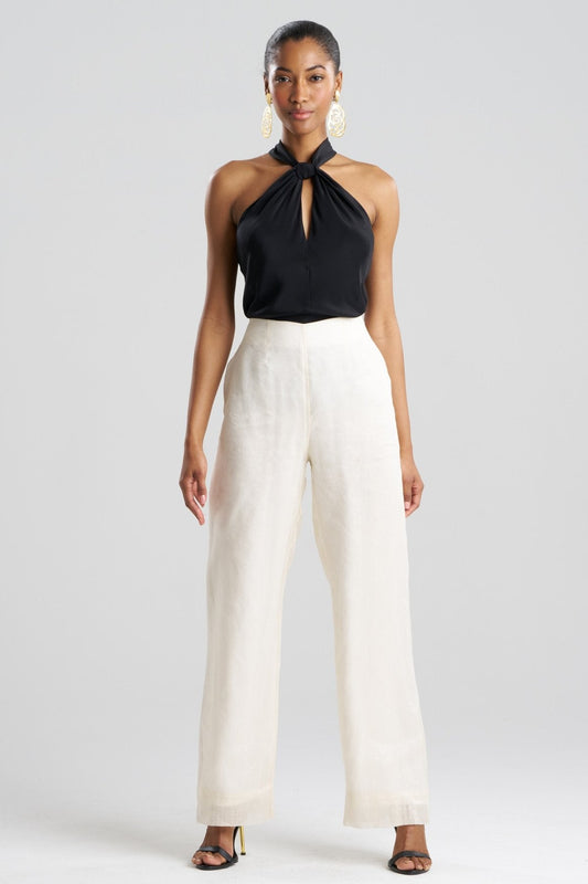 Natori Couture Piña Straight Leg Pants