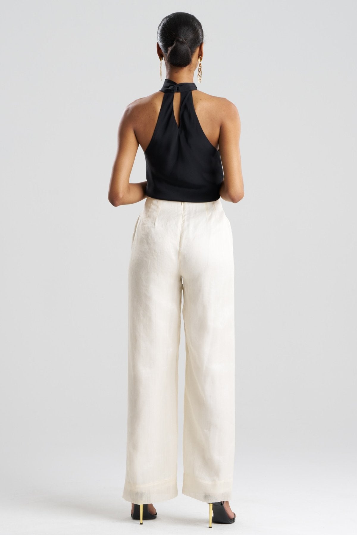 Natori Couture Piña Straight Leg Pants