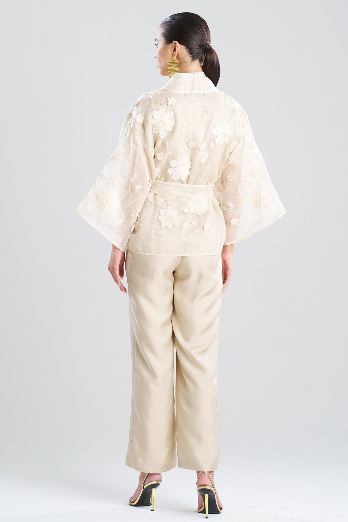 Natori Couture Piña Embellished Jacket