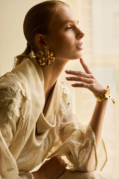 Natori Couture Piña Embellished Jacket