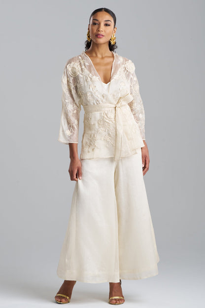 Natori Couture Piña Belted Jacket