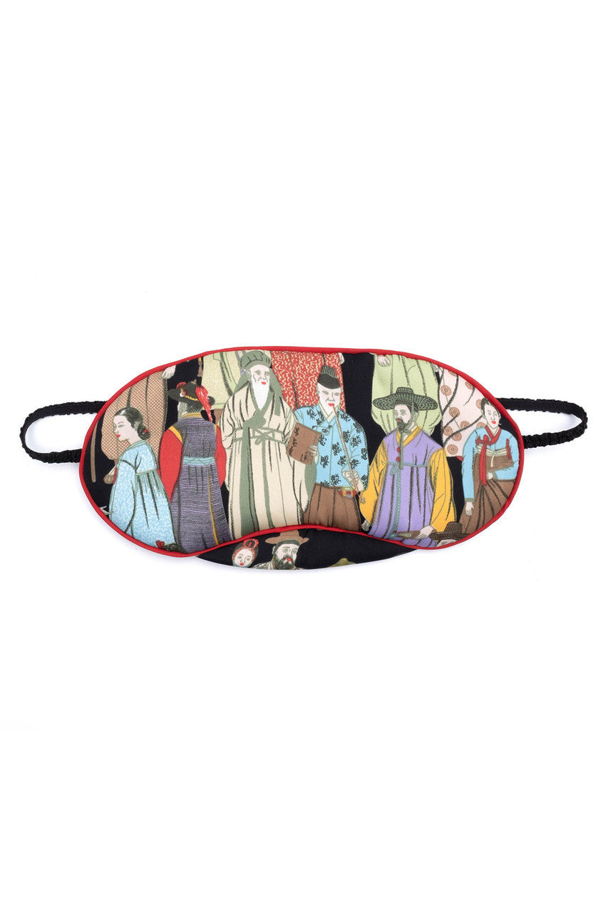Natori Buy Dynasty Eye Mask in Black Online