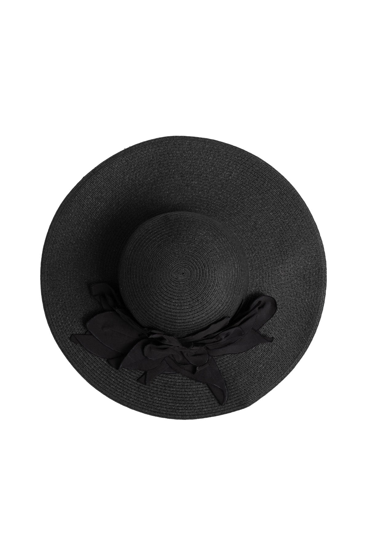 Natori Techno Poplin Cut-Out 3D Applique Straw Hat
