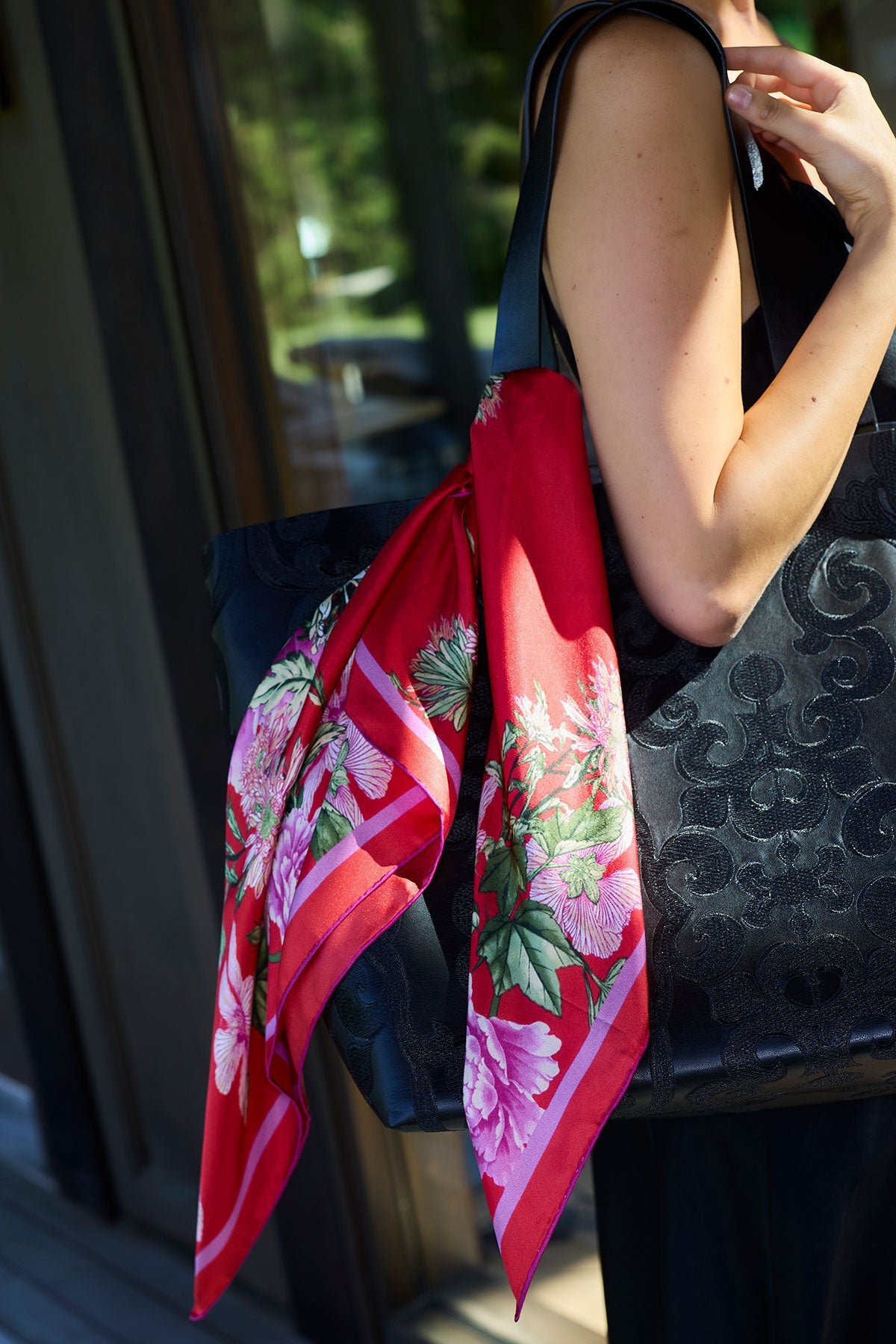 Natori Silk Scarf